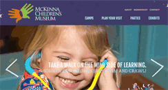 Desktop Screenshot of mckennakids.org