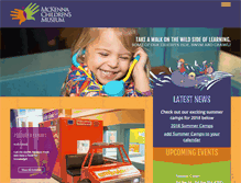 Tablet Screenshot of mckennakids.org